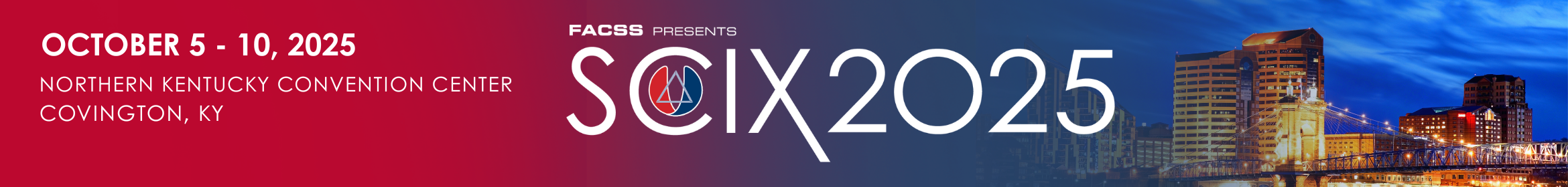SciX 2025 Main banner